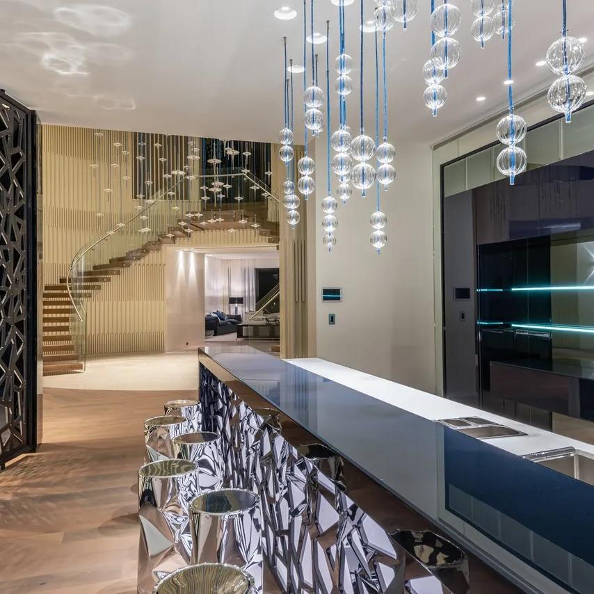 Bar Area in The Weeknd’s FL Home