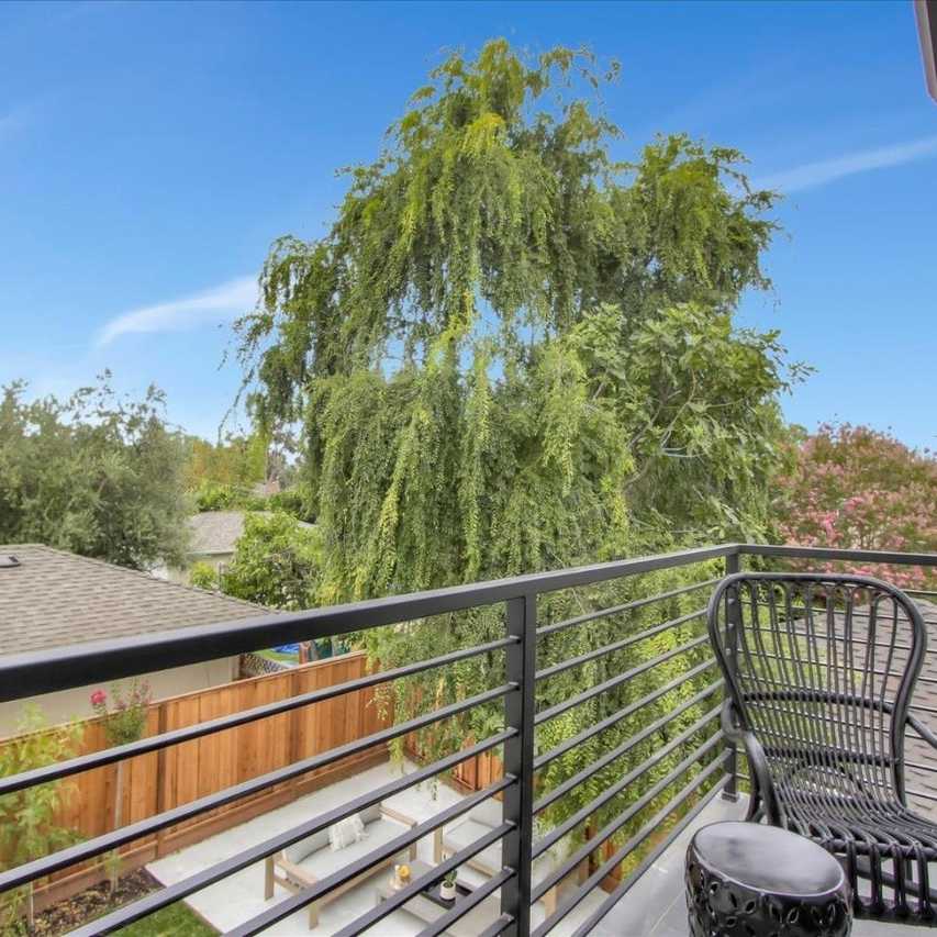 Balcony of Fred Warner’s CA Home