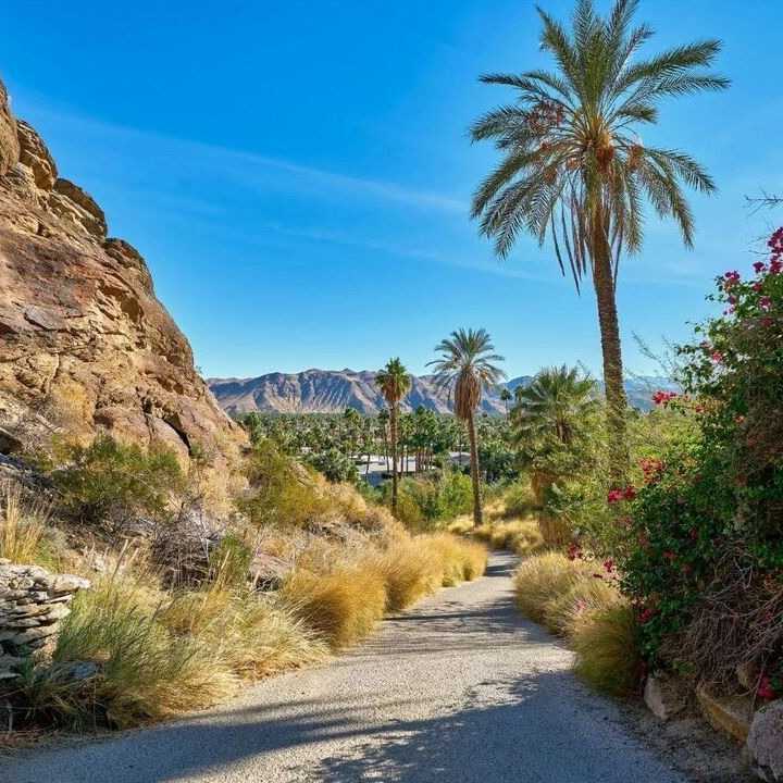 Pathway of Suzanne Somers’ Former CA Home