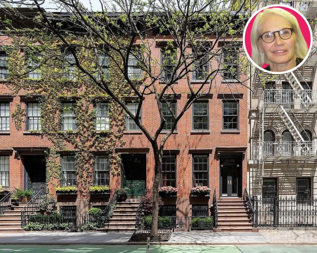 Street View of Ellen Barkin’s Former N.Y.C. Townhouse