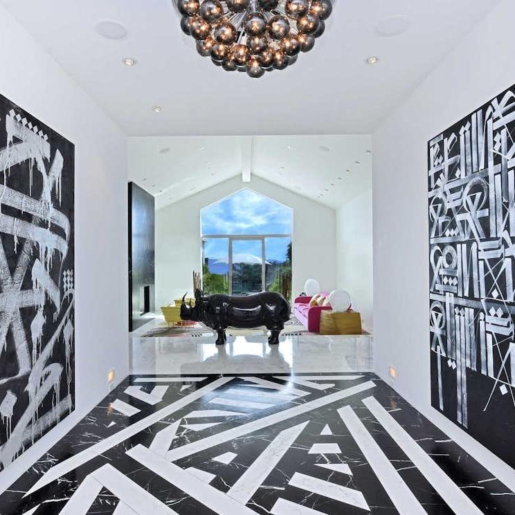 Entryway in Gwen Stefani’s Former CA Home