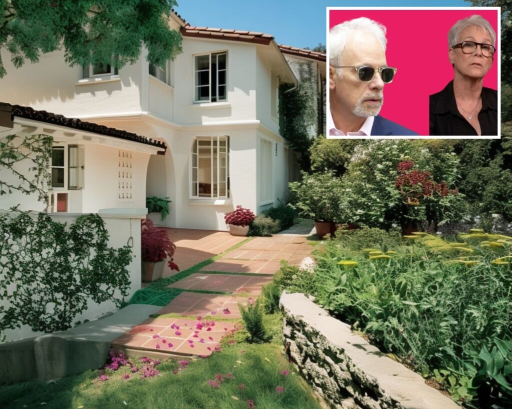 Front Exterior of Jamie Lee Curtis and Christopher Guest’s CA Home