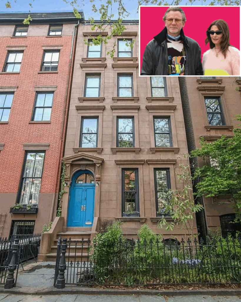 Front Exterior of Daniel Craig and Rachel Weisz’s NYC Home
