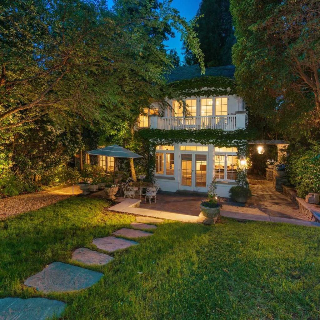 Patio Façade of Jennifer Lawrence’s Former CA Home