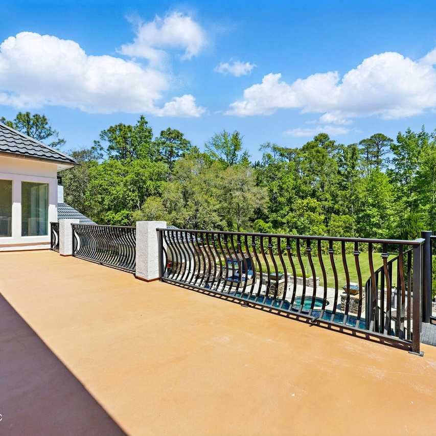 Upper Terrace View of Travis Hunter’s FL Home