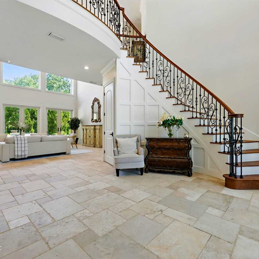Grand Staircase in Travis Hunter’s FL Home