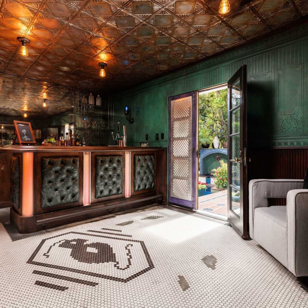 Bar Lounge in Johnny Galecki’s Former CA Home