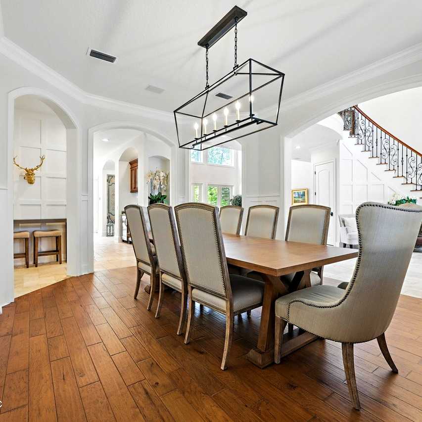 Dining Room in Travis Hunter’s FL Home