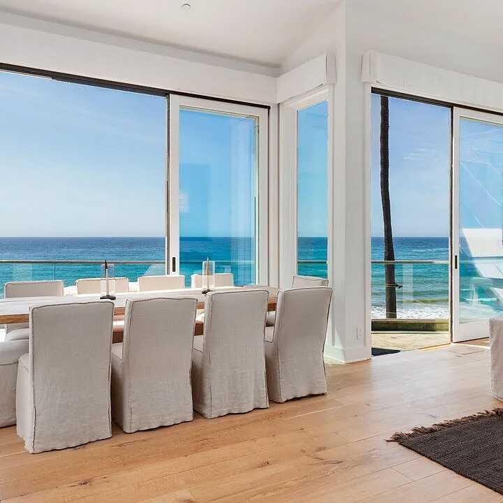 Dining Area in Leonardo DiCaprio’s CA Home