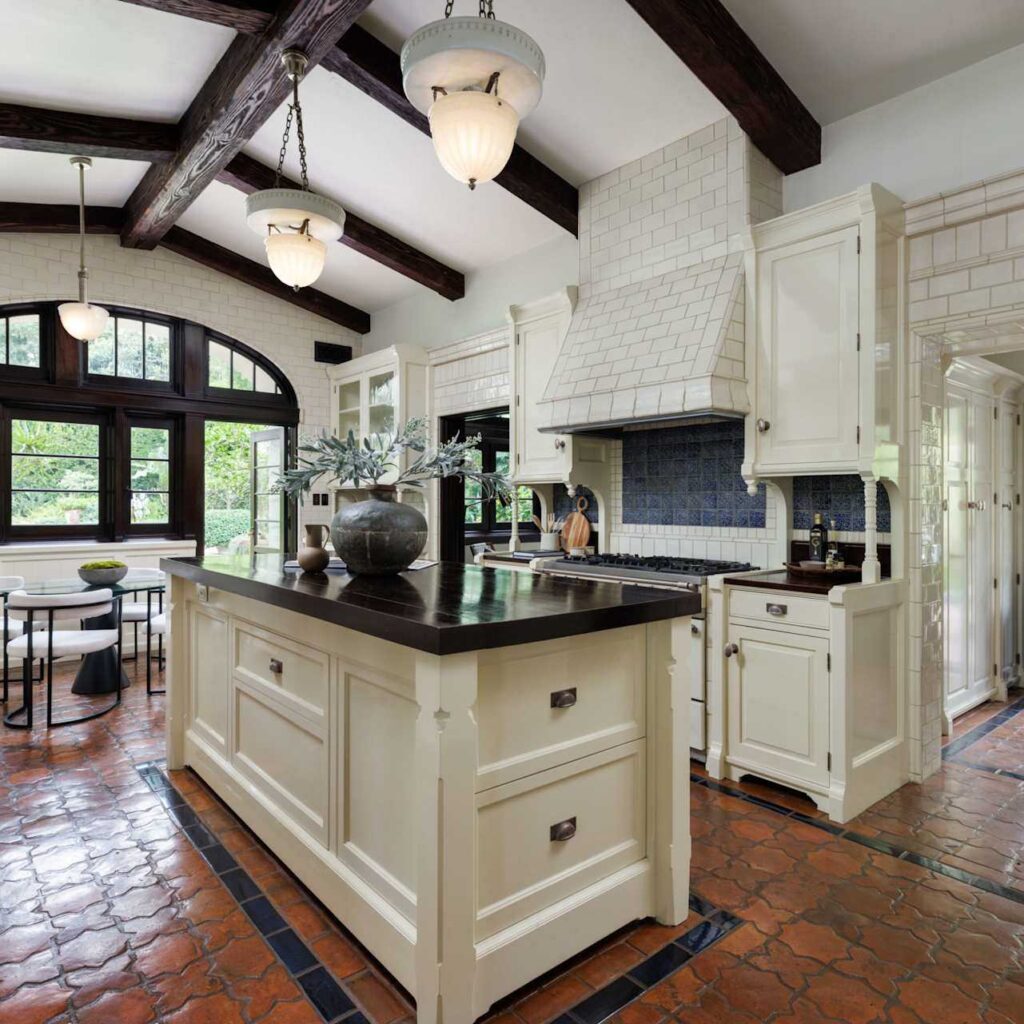 Kitchen in Johnny Galecki’s Former CA Home