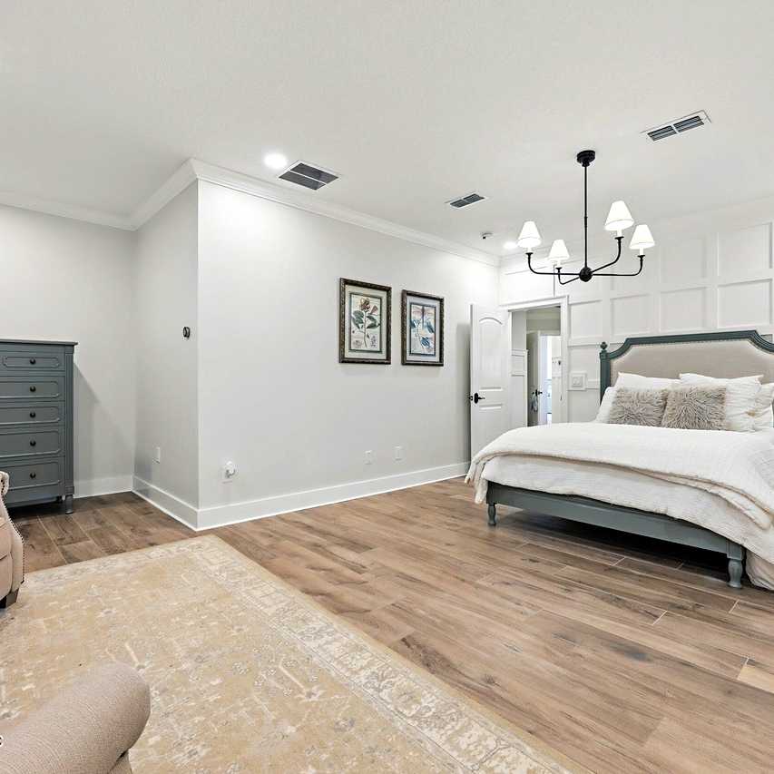 Bedroom in Travis Hunter’s FL Home